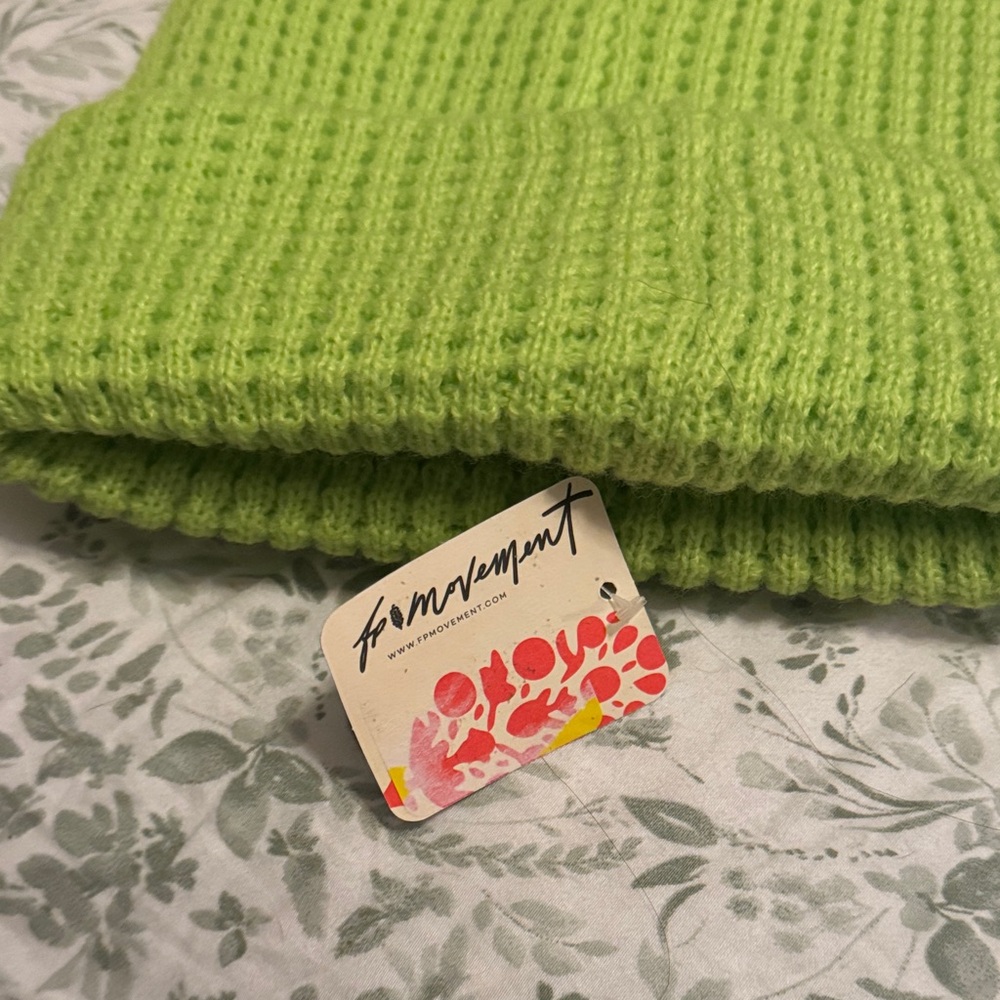 FP Movement by Free People Lime Green Beanie - Picture 2 of 2